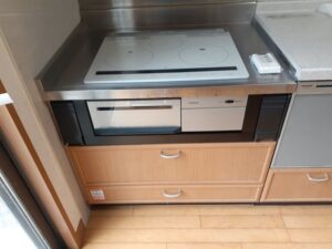 新潟キッチン取付け隊　ガスコンロをIHヒーターに交換　施工後